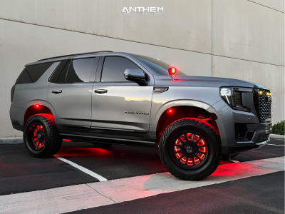 2021 GMC Yukon - 20x10 -24mm - Anthem Off-Road Intimidator - Suspension Lift 3.5" - 35" x 12.5"