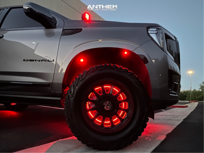 1 2021 Yukon Gmc Rough Country Suspension Lift 35in Anthem Off Road Intimidator Black Milled