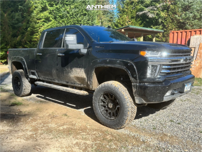 2020 Chevrolet Silverado 3500 HD - 20x10 -18mm - Anthem Off-Road Liberty - Suspension Lift 5" - 37" x 12.5"