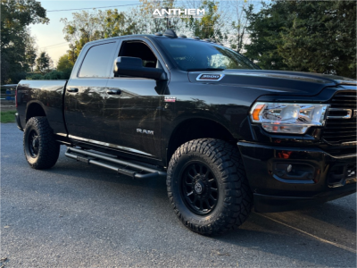 2019 Ram 3500 - 17x9 0mm - Anthem Off-Road Intimidator - Stock Suspension - 35" x 12.5"