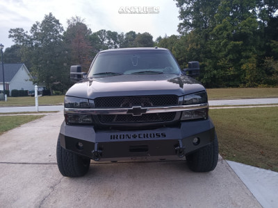 1 2004 Silverado 2500 Hd Chevrolet Lt Fabtech Suspension Lift 6in Anthem Off Road Equalizer Black