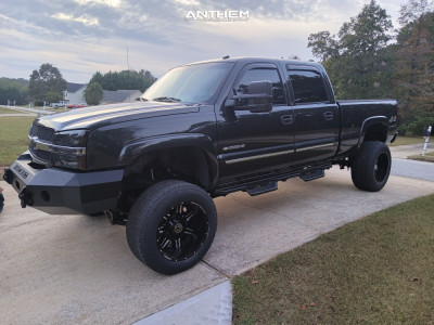 1 2004 Silverado 2500 Hd Chevrolet Lt Fabtech Suspension Lift 6in Anthem Off Road Equalizer Black