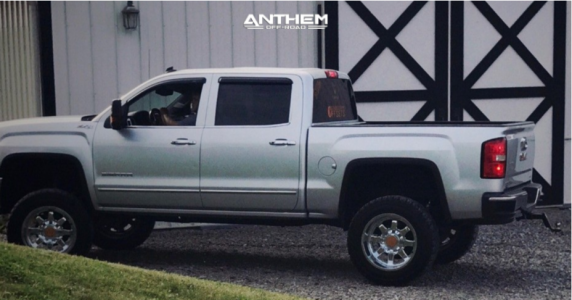 1 2014 Sierra 1500 Gmc Rough Country Suspension Lift 7in Anthem Commander Chrome