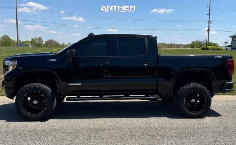 1 2021 Sierra 1500 Gmc Elevation Bds Suspension Lift 6in Anthem Off Road Equalizer Gloss Black