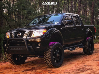 2012 Nissan Frontier - 20x9 0mm - Anthem Off-Road Equalizer - Suspension Lift 6" - 33" x 12.5"