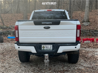 1 2022 F 250 Super Duty Ford Lariat Unknown Leveling Kit Anthem Off Road Rogue Black Milled