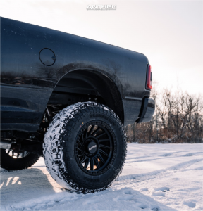 1 2023 2500 Ram Laramie Zone Suspension Lift 55in Anthem Off Road Turbine Gloss Black