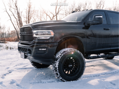 1 2023 2500 Ram Laramie Zone Suspension Lift 55in Anthem Off Road Turbine Gloss Black