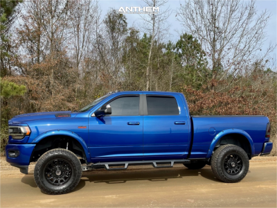 1 2019 2500 Ram Big Horn Thuren Leveling Kit Anthem Off Road Liberty Satin Black