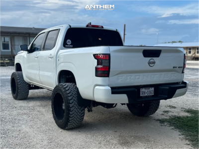 1 2024 Frontier Nissan Sv Stock Suspension Lift 6in Anthem Off Road Equalizer Gloss Black