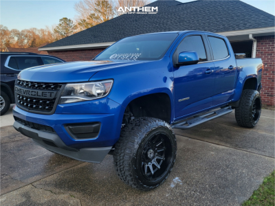 2020 Chevrolet Colorado - 20x12 -44mm - Anthem Off-Road Liberty - Suspension Lift 6" - 33" x 12.5"