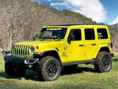 2022 Jeep Wrangler - 18x9 18mm - Anthem Off-Road Avenger - Suspension Lift 3.5" - 35" x 12.5"