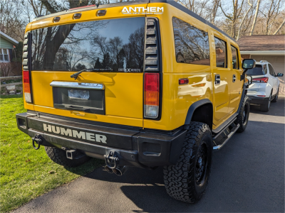 1 2003 H2 Hummer Stock Stock Anthem Off Road Viper Gloss Black