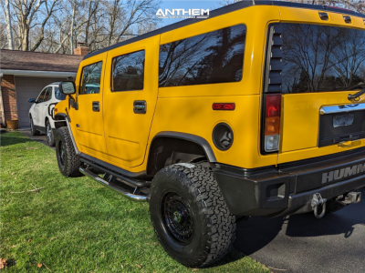 1 2003 H2 Hummer Stock Stock Anthem Off Road Viper Gloss Black