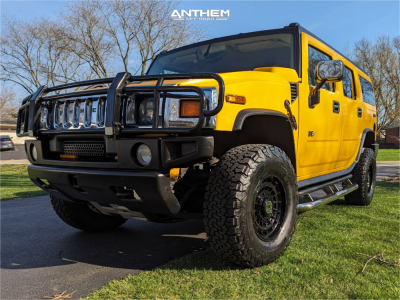 1 2003 H2 Hummer Stock Stock Anthem Off Road Viper Gloss Black