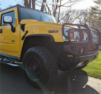 1 2003 H2 Hummer Stock Stock Anthem Off Road Viper Gloss Black