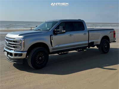 2024 Ford F-350 Super Duty - 18x9 -12mm - Anthem Off-Road Intimidator - Stock Suspension - 295/70R18