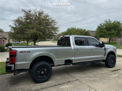 1 2024 F 350 Super Duty Ford Lariat Stock Stock Anthem Off Road Intimidator Black Milled