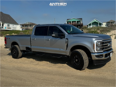 1 2024 F 350 Super Duty Ford Lariat Stock Stock Anthem Off Road Intimidator Black Milled