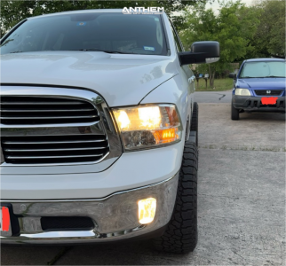 1 2015 1500 Ram Lone Star Rough Country Leveling Kit Anthem Off Road Rogue Titanium Gray