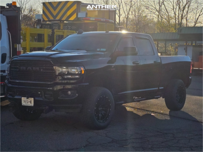 2021 Ram 2500 - 20x10 -24mm - Anthem Off-Road Talon - Suspension Lift 2.5" - 35" x 12.5"