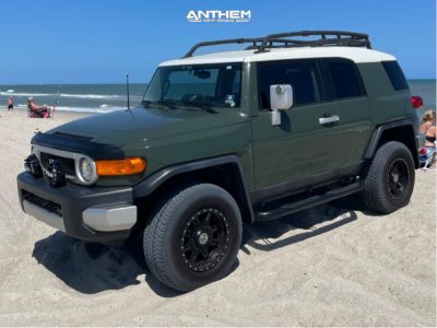 2012 Toyota FJ Cruiser - 17x9 -12mm - Anthem Off-Road Rogue - Leveling Kit - 265/70R17