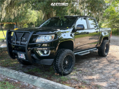 2016 Chevrolet Colorado - 20x10 -18mm - Anthem Off-Road Avenger - Suspension Lift 6" - 33" x 12.5"