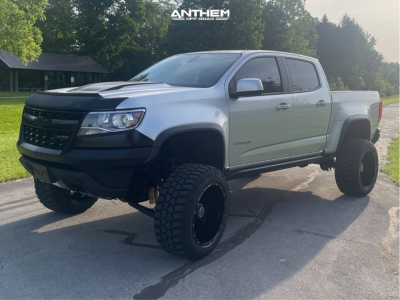2018 Chevrolet Colorado - 20x12 -44mm - Anthem Off-Road Equalizer - Suspension Lift 5.5" - 33" x 12.5"
