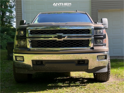 1 2014 Silverado 1500 Chevrolet Lt Stock Stock Anthem Off Road Equalizer Gloss Black