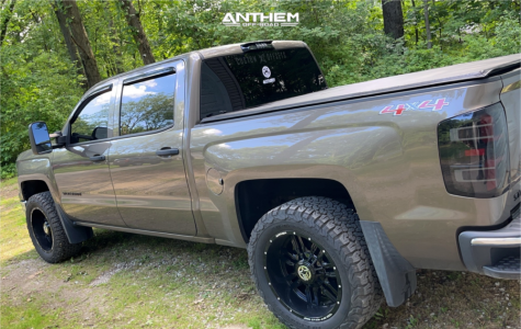 1 2014 Silverado 1500 Chevrolet Lt Stock Stock Anthem Off Road Equalizer Gloss Black