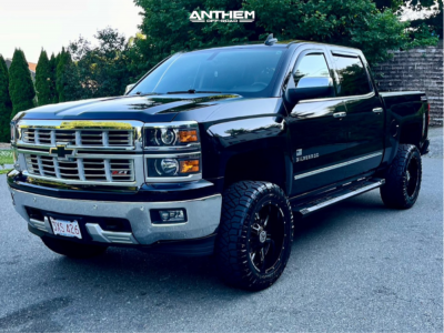 2015 Chevrolet Silverado 1500 - 20x10 -24mm - Anthem Off-Road Equalizer - Suspension Lift 5" - 33" x 12.5"