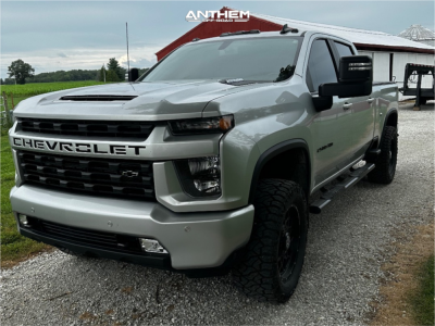 2020 Chevrolet Silverado 2500 HD - 20x9 0mm - Anthem Off-Road Avenger - Leveling Kit - 35" x 12.5"