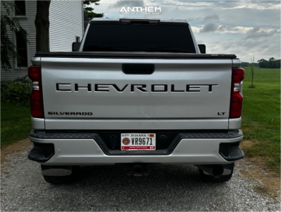 1 2020 Silverado 2500 Hd Chevrolet Lt Unknown Leveling Kit Anthem Off Road Avenger Satin Black