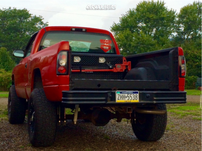 1 2001 Dakota Dodge Supreme Suspension Lift 3in Anthem Defender Machined Black