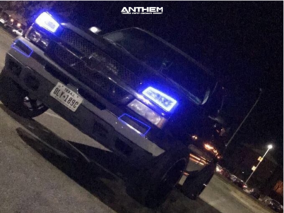 1 2005 Silverado 1500 Chevrolet Rough Country Suspension Lift 3in Anthem Aviator Black