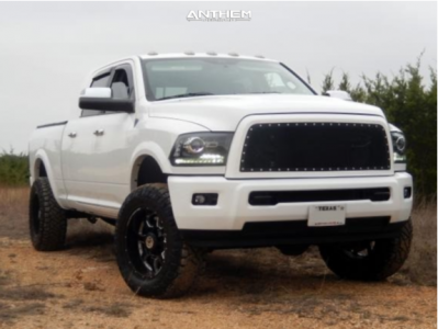 2012 Ram 2500 - 20x10 -24mm - Anthem Off-Road Commander - Suspension Lift 3" - 295/65R20