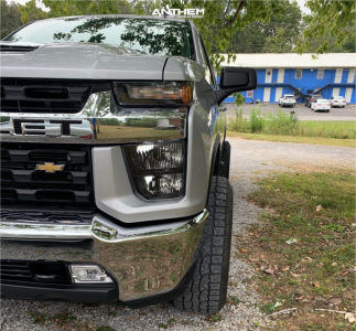 1 2022 Silverado 2500 Hd Chevrolet Lt Kryptonite Leveling Kit Anthem Off Road Rogue Black Milled