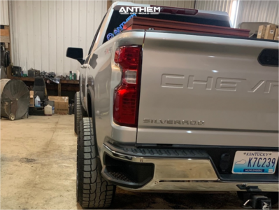 1 2022 Silverado 2500 Hd Chevrolet Lt Kryptonite Leveling Kit Anthem Off Road Rogue Black Milled