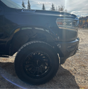 1 2022 1500 Ram Limited Bds Suspension Lift 4in Anthem Off Road Turbine Gloss Black