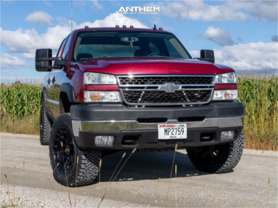 1 2006 Silverado 2500 Hd Chevrolet Lt Kryptonite Leveling Kit Anthem Off Road Valor Satin Black