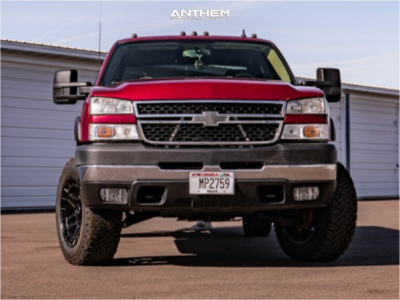1 2006 Silverado 2500 Hd Chevrolet Lt Kryptonite Leveling Kit Anthem Off Road Valor Satin Black