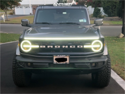 1 2022 Bronco Ford Outer Banks Readylift Leveling Kit Anthem Off Road Talon Bronze