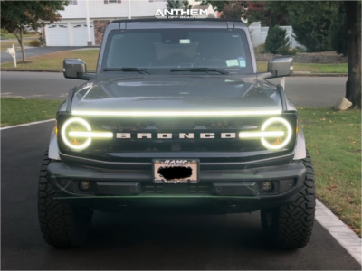 1 2022 Bronco Ford Outer Banks Readylift Leveling Kit Anthem Off Road Talon Bronze