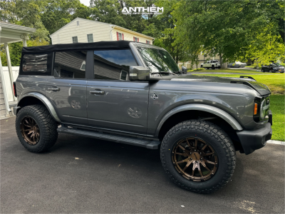 1 2022 Bronco Ford Outer Banks Readylift Leveling Kit Anthem Off Road Talon Bronze