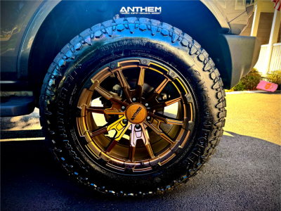 1 2022 Bronco Ford Outer Banks Readylift Leveling Kit Anthem Off Road Talon Bronze