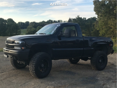 1 2000 Silverado 1500 Chevrolet Rough Country Suspension Lift 6in Anthem Enforcer Matte Black