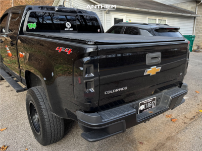 1 2016 Colorado Chevrolet Lt Ksp Suspension Lift 3in Anthem Off Road Rogue Satin Black