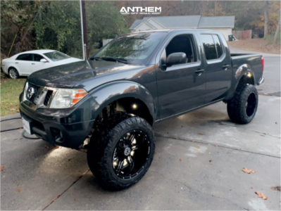 2014 Nissan Frontier - 20x12 -44mm - Anthem Off-Road Equalizer - Suspension Lift 6" - 33" x 12.5"