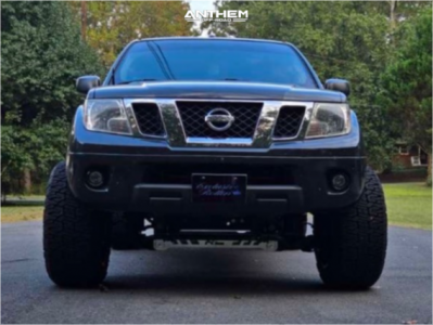 1 2014 Frontier Nissan Sv Rough Country Suspension Lift 6in Anthem Off Road Equalizer Black Milled