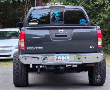 1 2014 Frontier Nissan Sv Rough Country Suspension Lift 6in Anthem Off Road Equalizer Black Milled